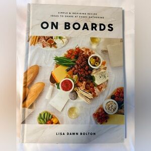 On Boards Hardcover Charcuterie Cookbook